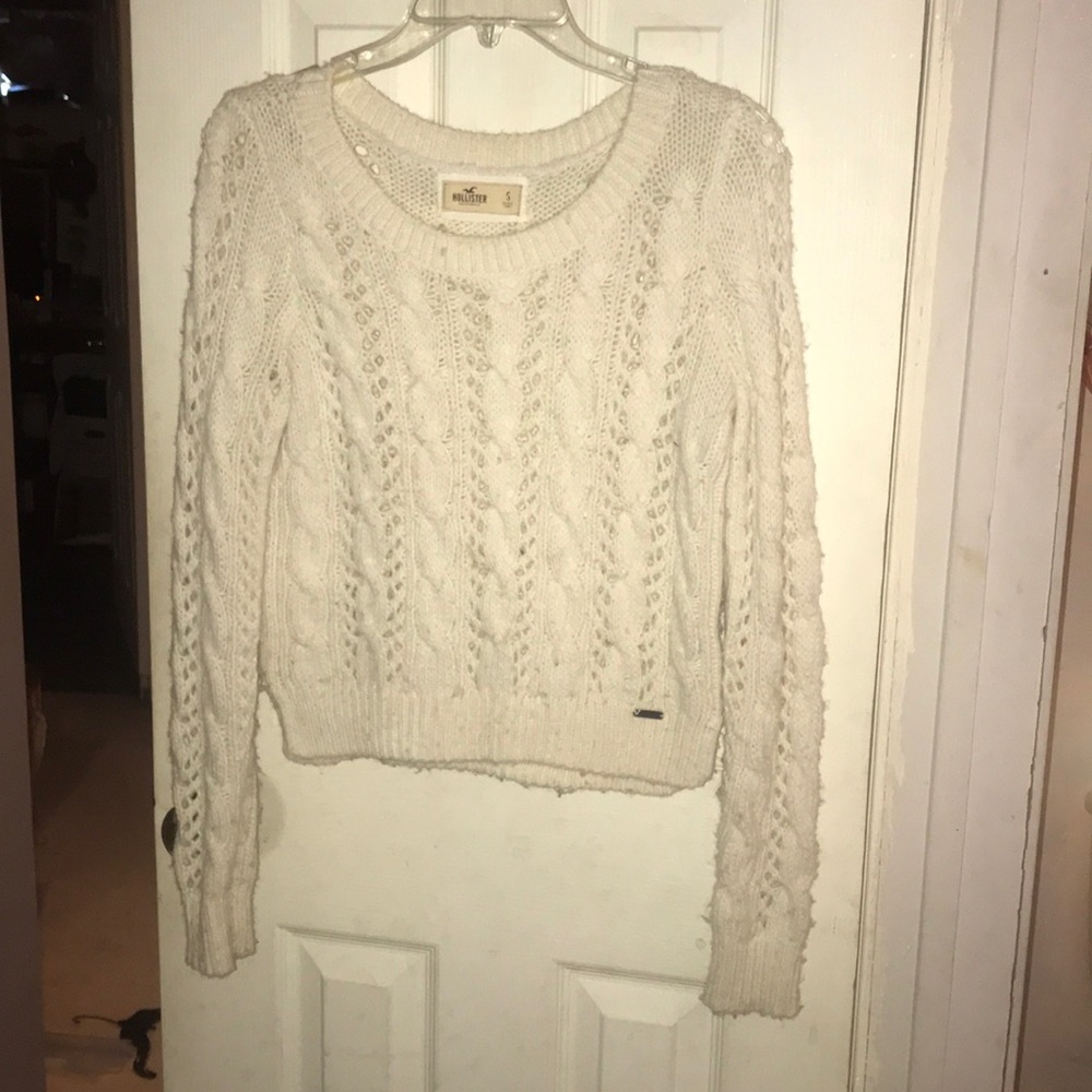 Hollister cropped sweater